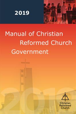 Manual of Christian Reformed Church Government