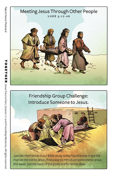 Jesus: Face to Face Friendship Take-It-Homes