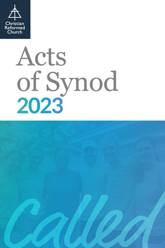 Acts of Synod 2023