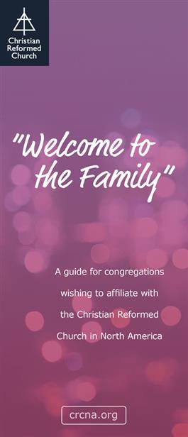 Welcome to the Family Brochure (English)